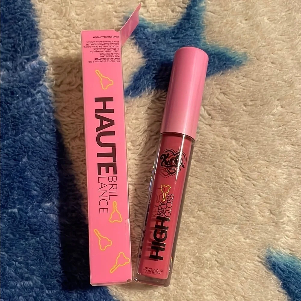 High Gloss Pink Lip Gloss
